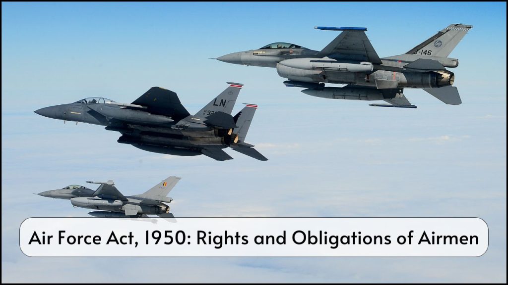 Air Force Act, 1950