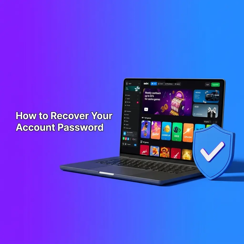 Step-by-step guide showing how to recover a forgotten account password using the official reset process