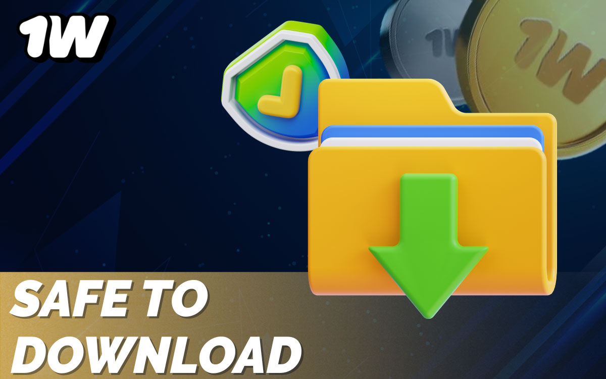 1win APK app secured with SSL encryption and Curacao eGaming licence for safe, regulated mobile gambling